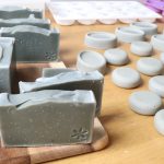 clarity cleanse soaps laying on table