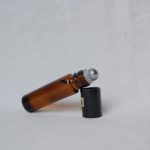 essential oil roll-on with stainless steel roller ball